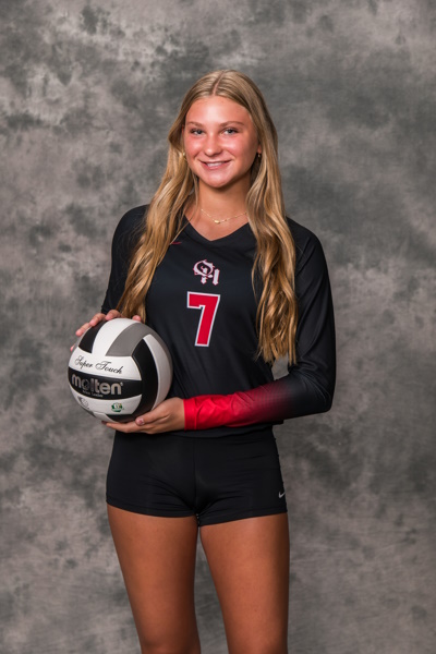 Emma Tharp                         Girls' Volleyball                                    Soph.